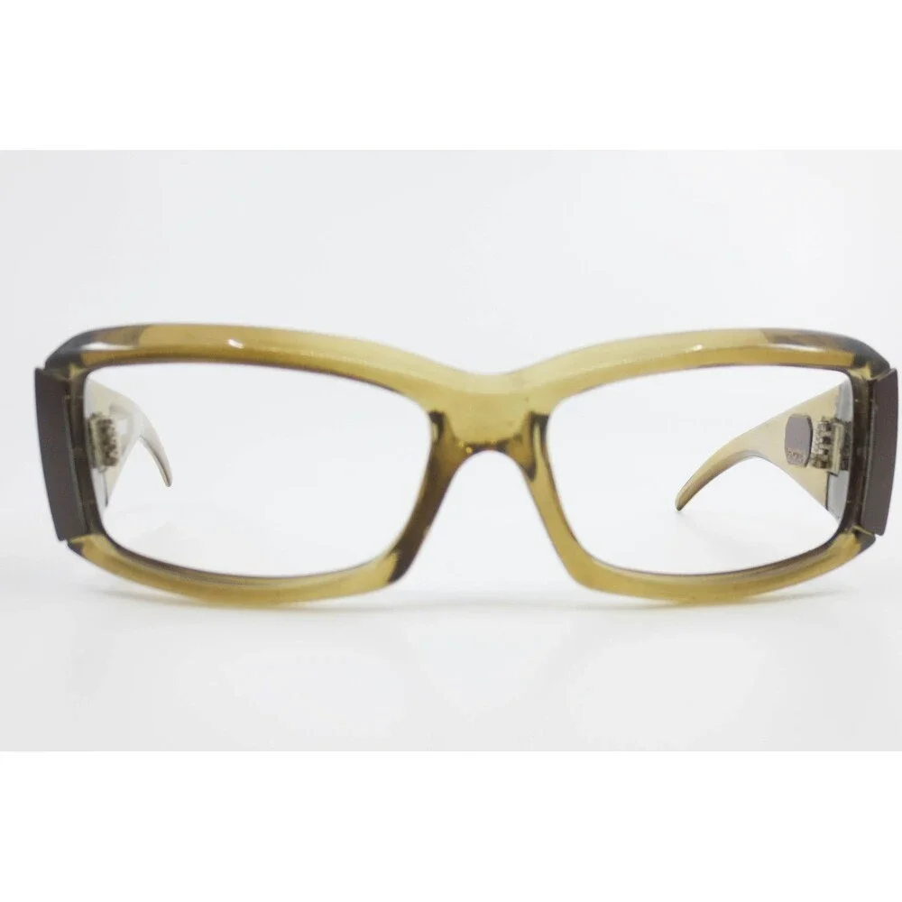 Spy Optic Abbey Eyeglasses Olive Green Brown Rectangular Frames 53-15-135 38546